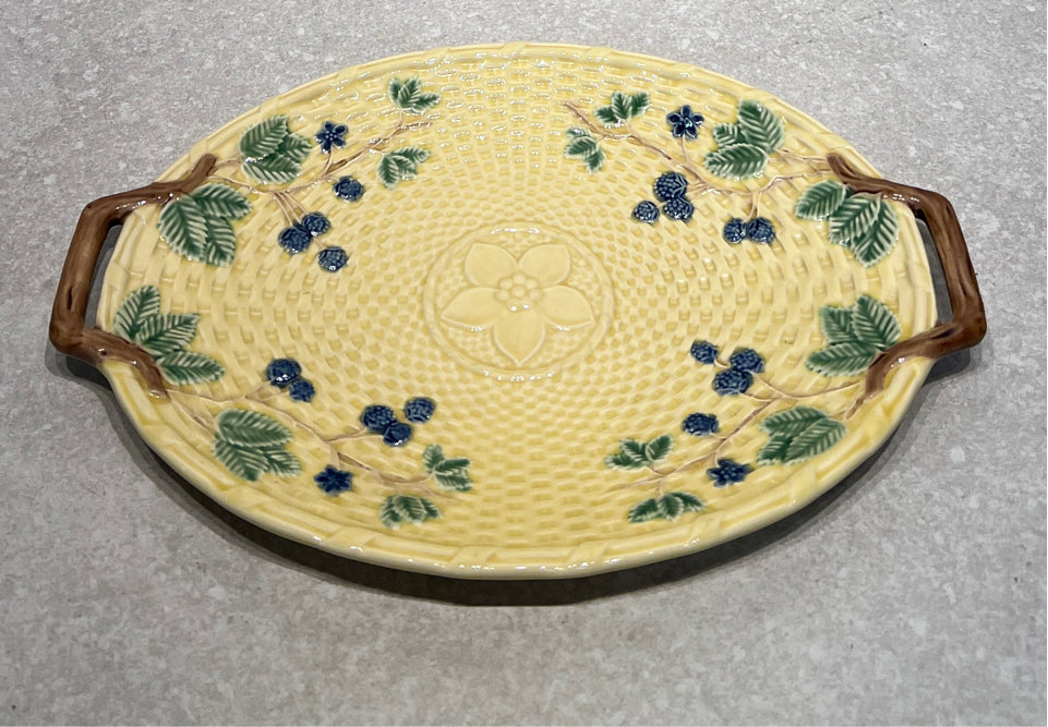 Tiffany And Co. Majolica Platter