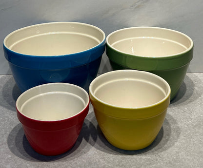Set of 4 Crate And Barrel Bowls