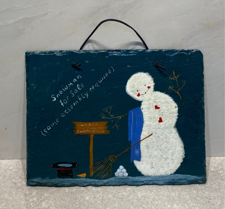 Snowman Slate