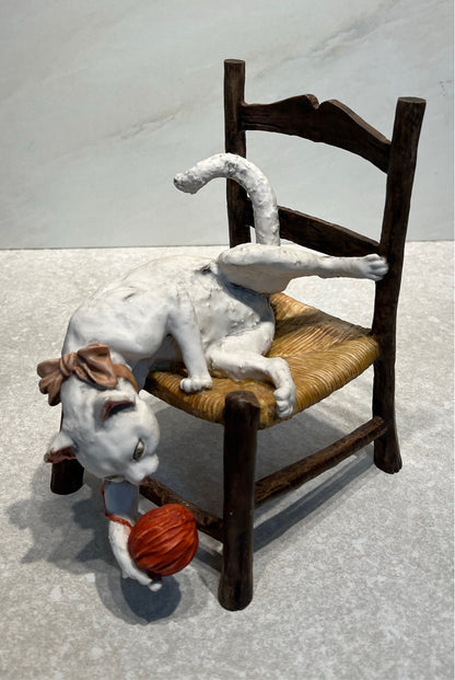 Armani Capodimonte Cat Figurine