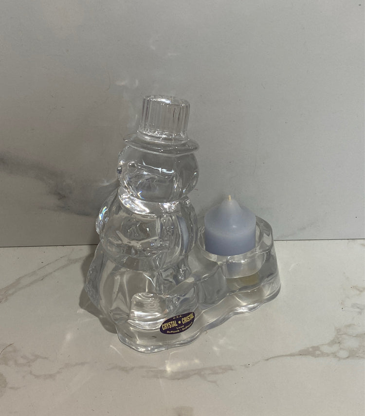 Snowman Candleholder