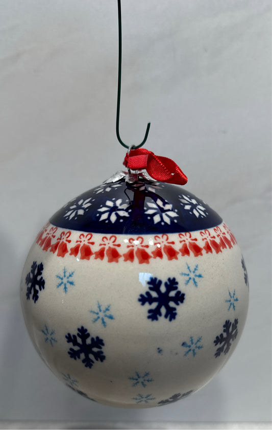 Polish Pottery Ornament