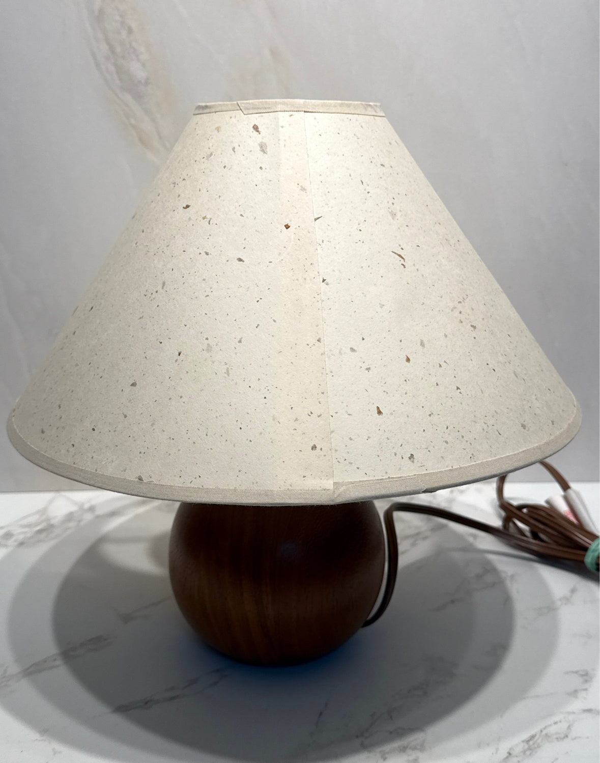 Teak Lamp