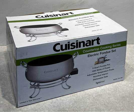 Cuiisinart Fondue Set