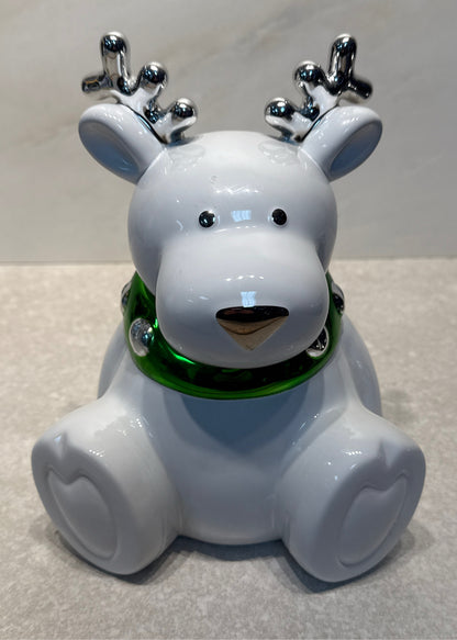 Slatkin Dancig Reindeer Candleholder