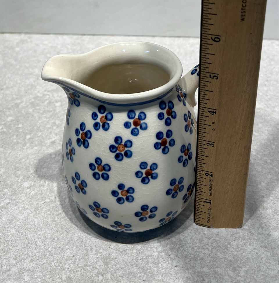 Polish Pottery Creamer