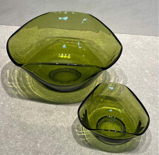 2-Piece Glass Bowl Set