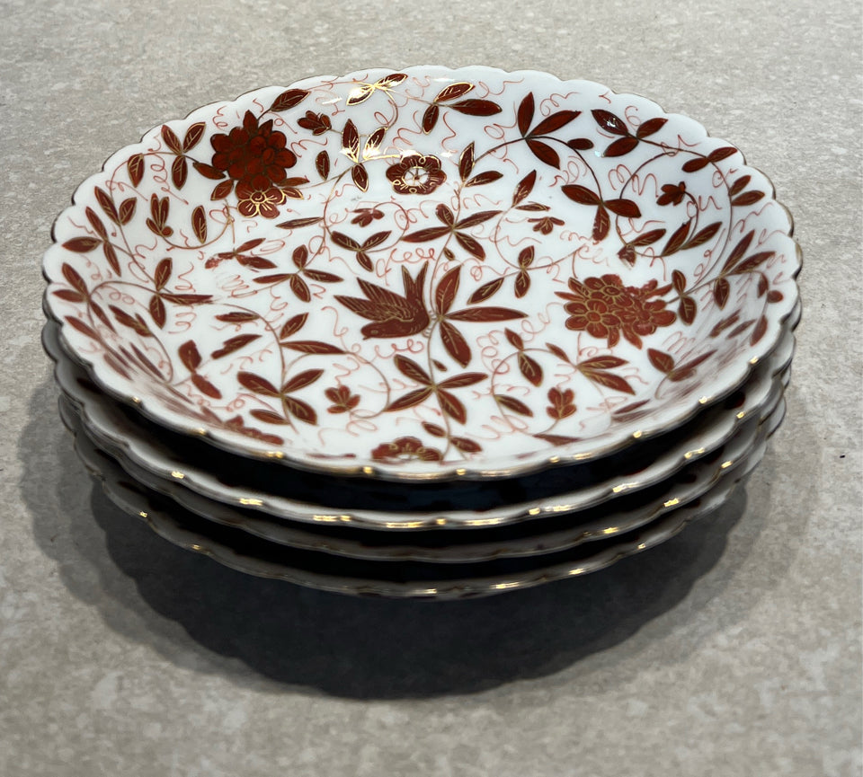 Sacred Bird & Butterfly - Set of 4 Bowls