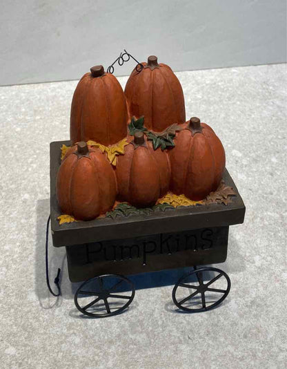 Pumpkins In Wagon