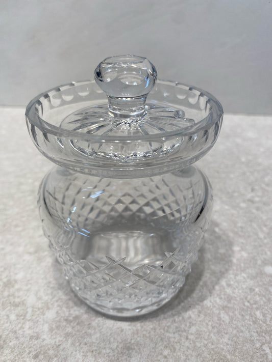 Waterford Crystal Condiment Jar