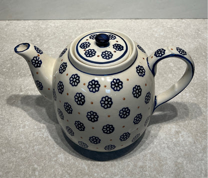 Polish Pottery Large Teapot
