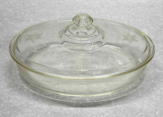 Covered Pyrex Bowl