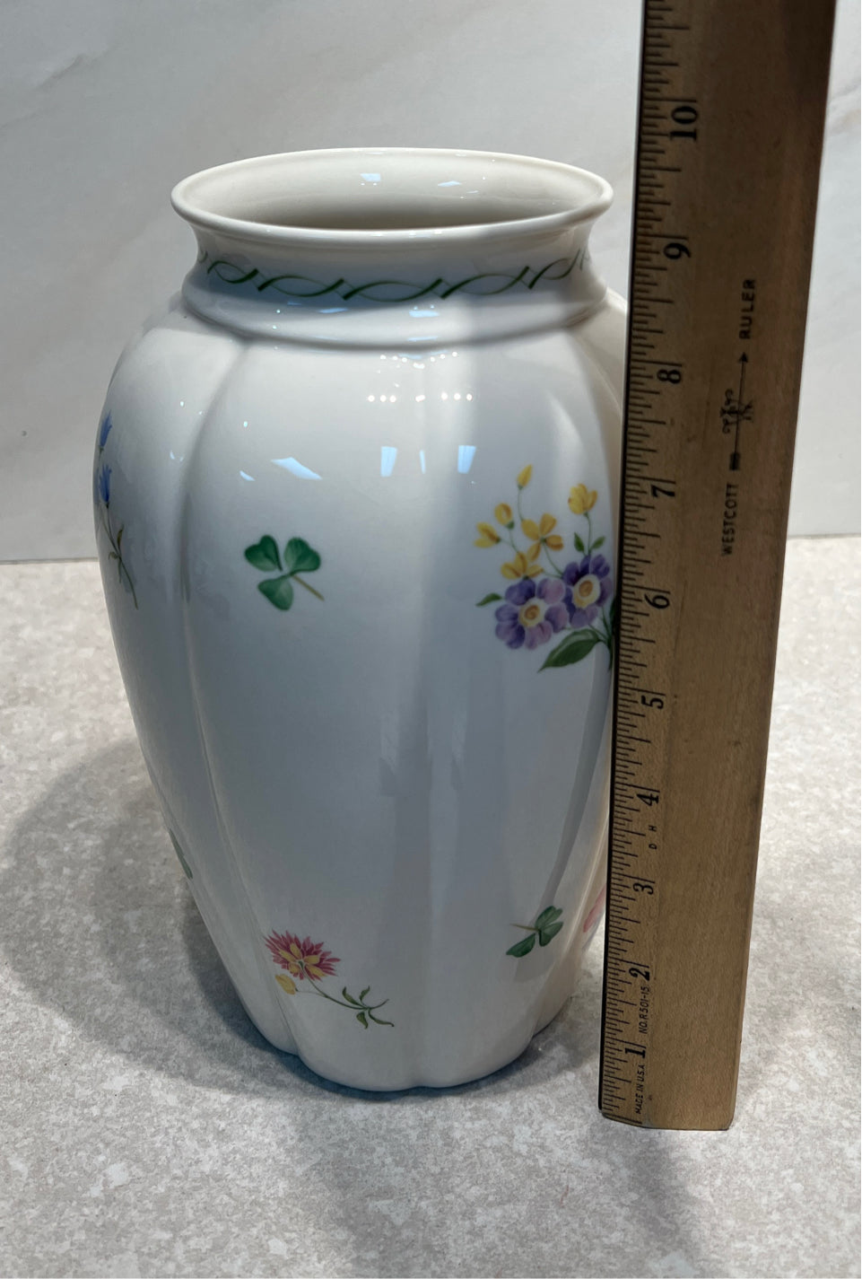 Belleek Emerald Isle Vase