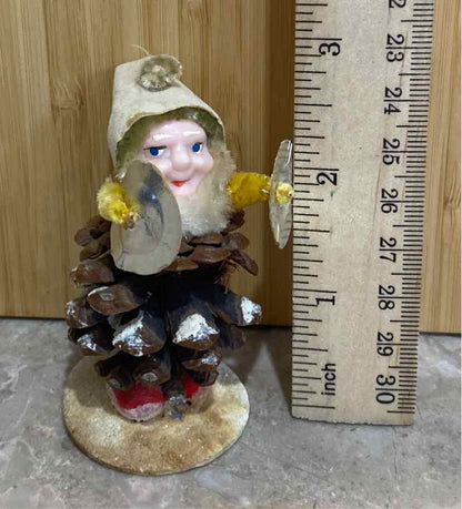 Vintage Pinecone Elf