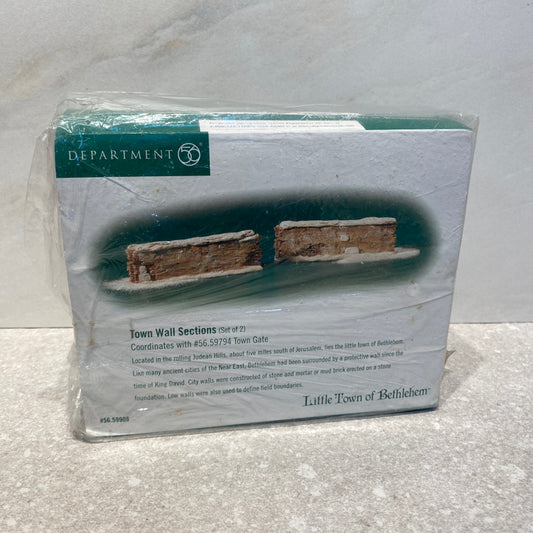 Dept. 56 Town Wall Sections
