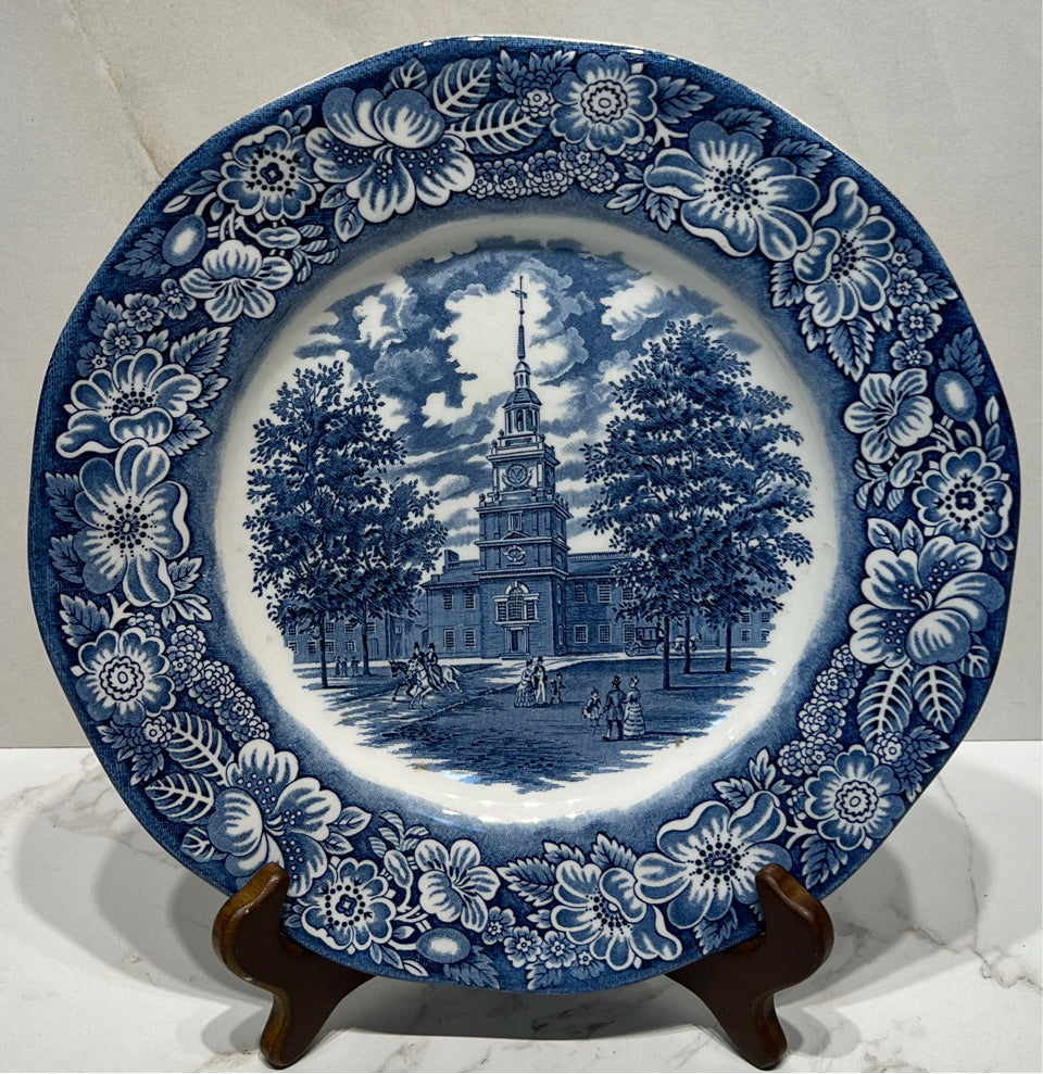 Liberty Blue Plate