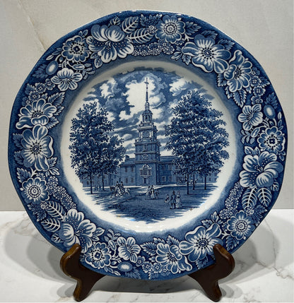 Liberty Blue Plate
