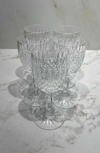 Set of 5 Waterford Glasses