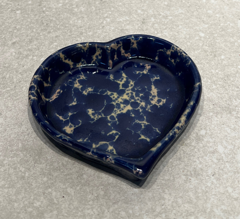 Bennington Pottery Heart Dish