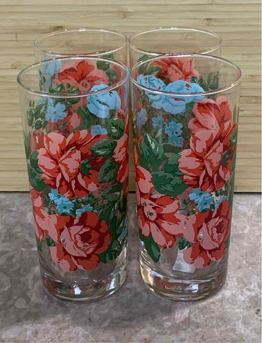 Set of 4 Pioneer Woman Glasses