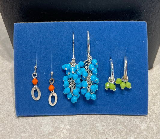 Set of 3 Earrings