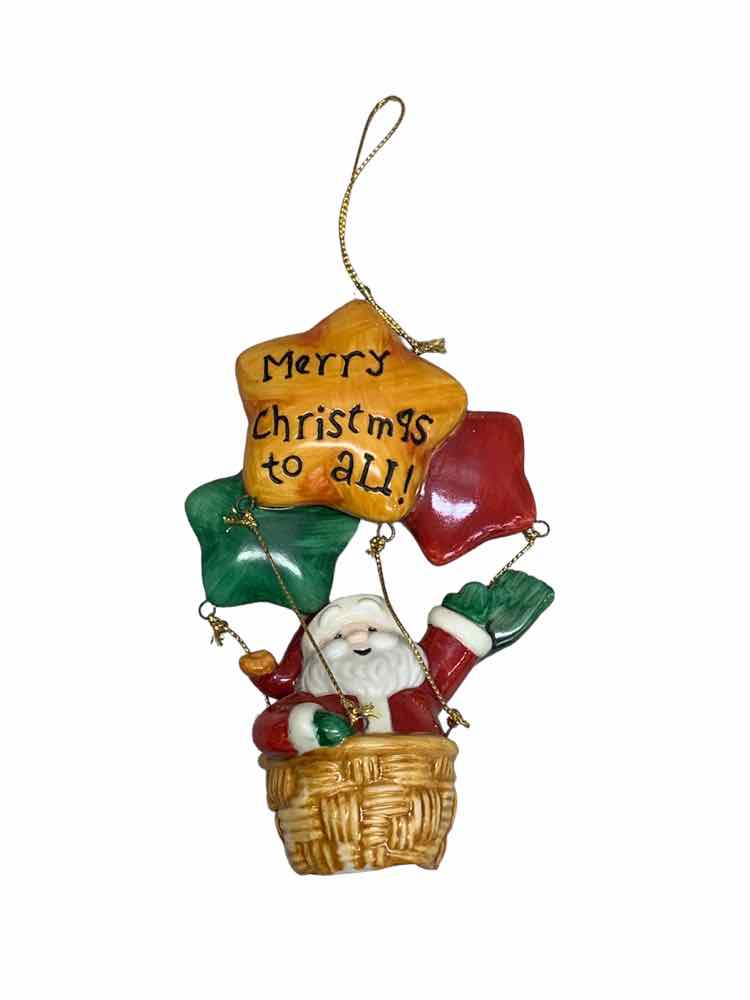 Santa Ornament