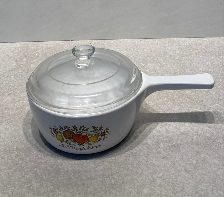 Covered Corningware Bowl