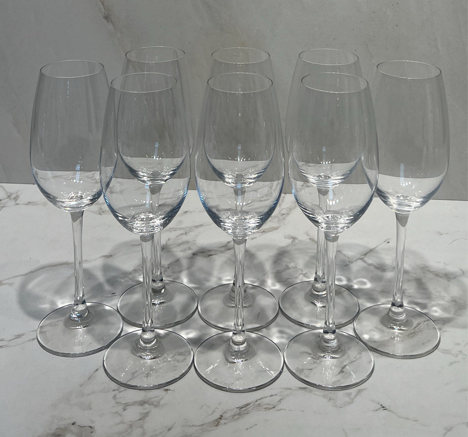 Set of 8 Reidel Glasses