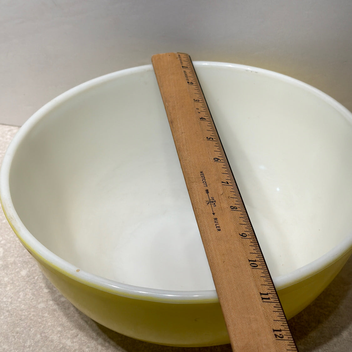 Pyrex Yellow Bowl