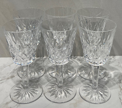 Set of 6 Waterford Glasses