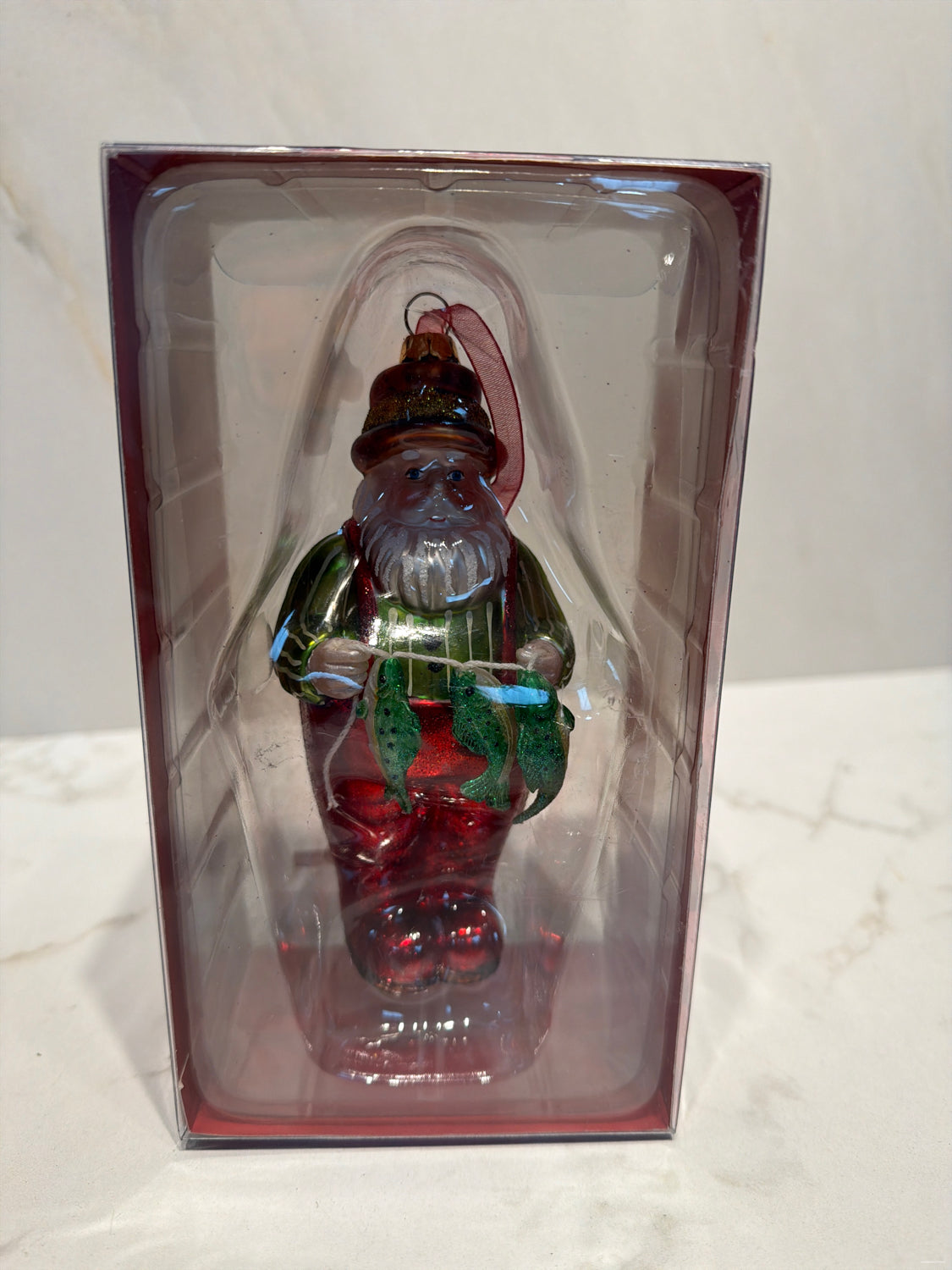 Santa Ornament