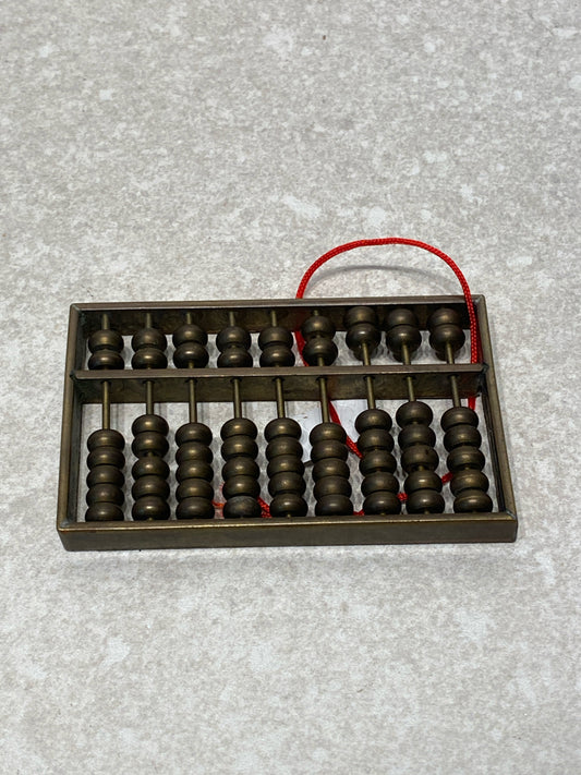 Chinese Brass Abacus