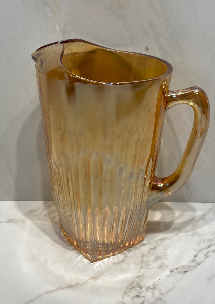 Carnival Glass Pitcher