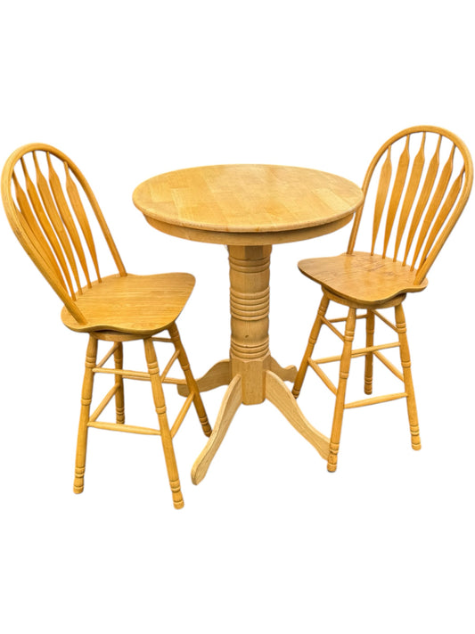 Pub Table And 2 Stools