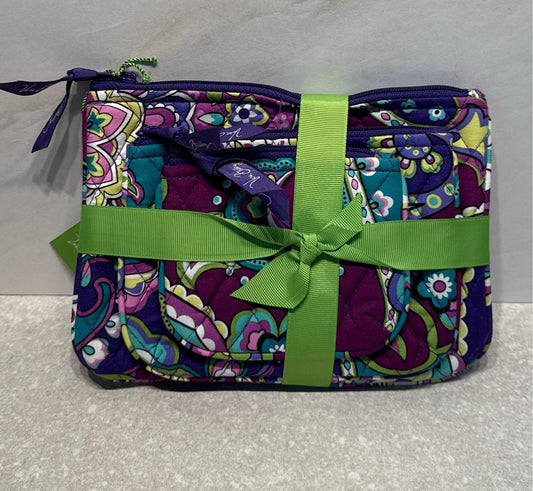 Set of 3 Vera Bradley Cosmetic Cases