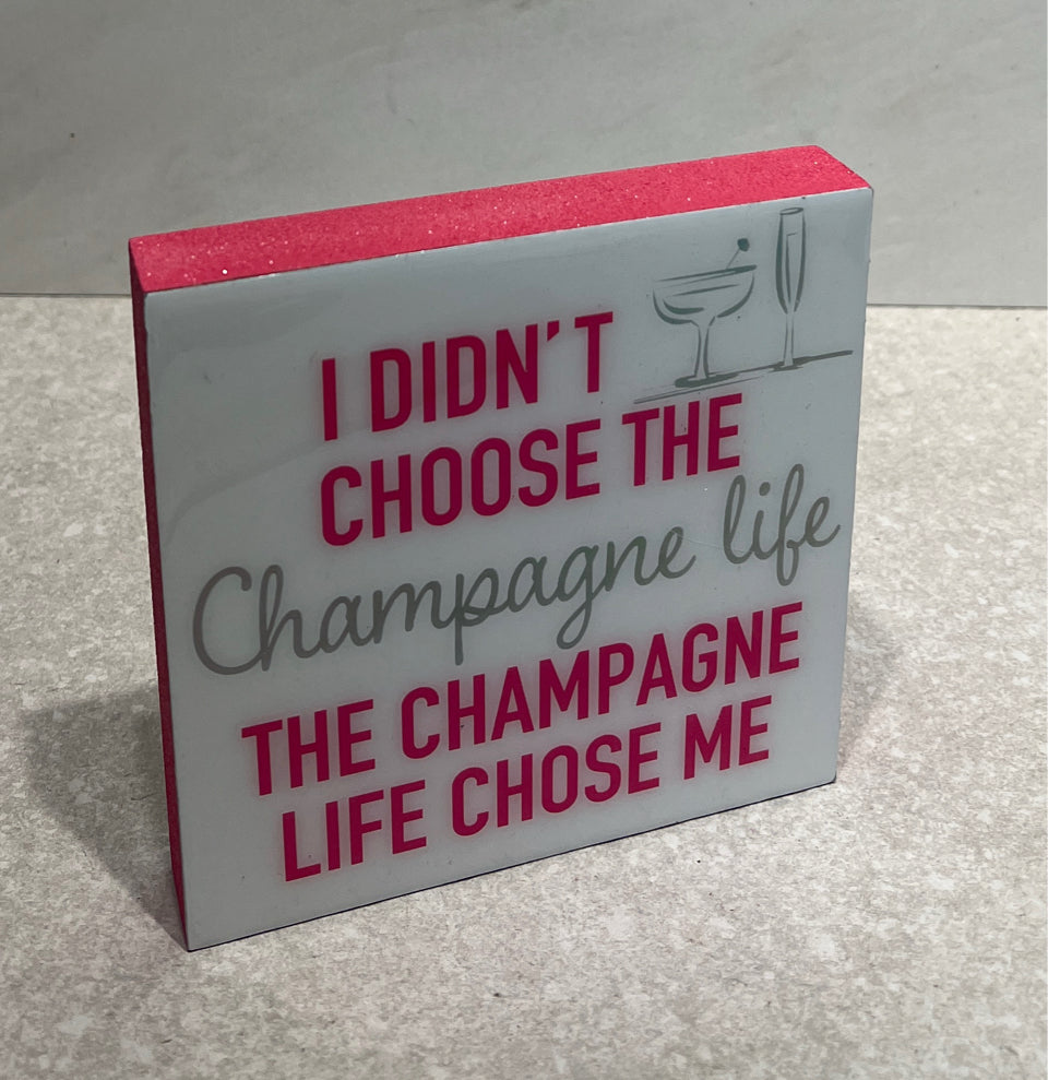 Champagne Sign