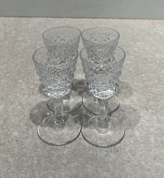 Set of 4 Waterford Alana Cordials