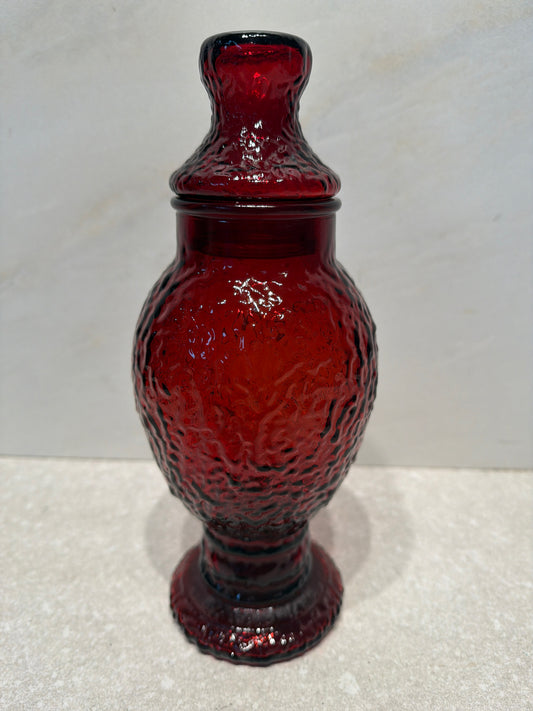 Red Covered Jar