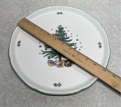 Nikko Christmas Cake Plate
