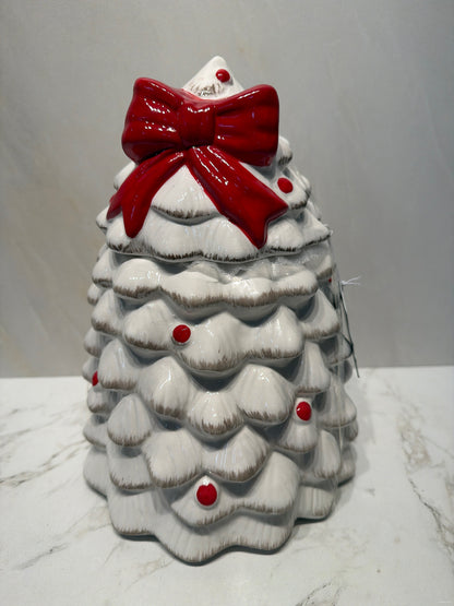 Ceramic Tree Cookie Jar