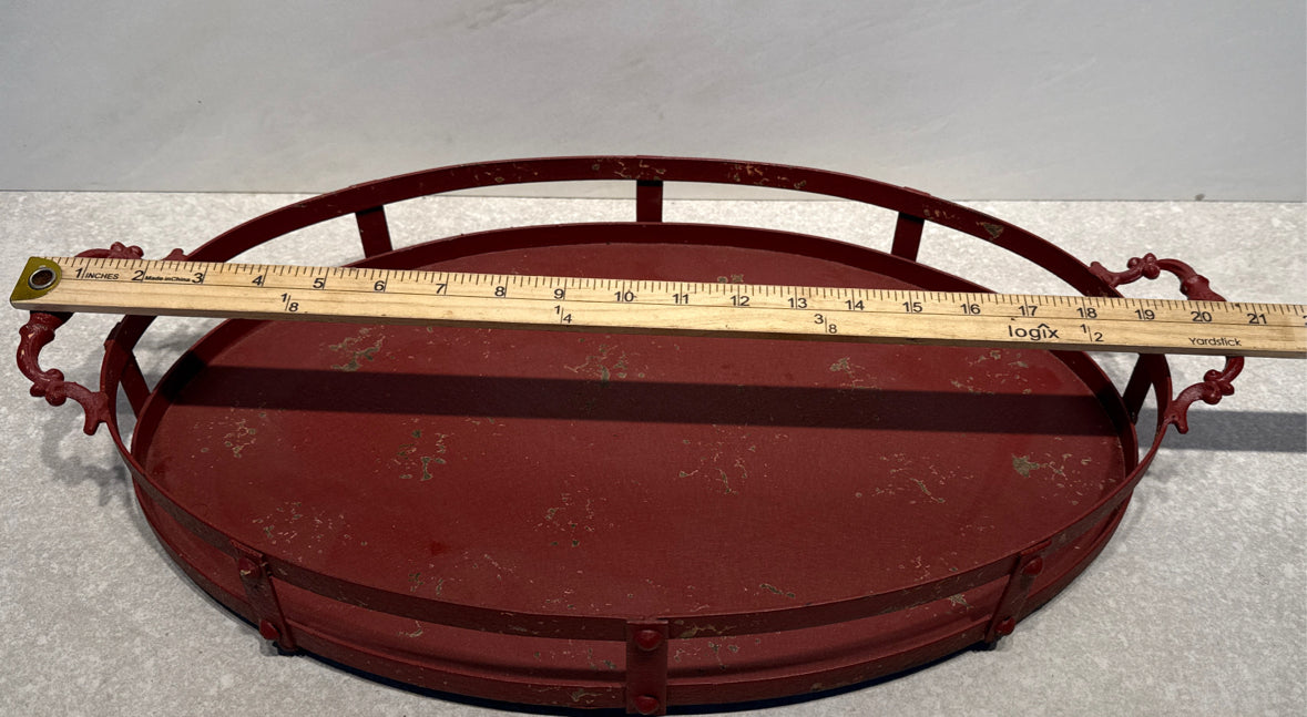 Red Tray