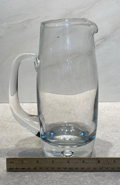Blown Glass Pitcher