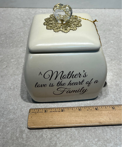 Mother Covered Jar