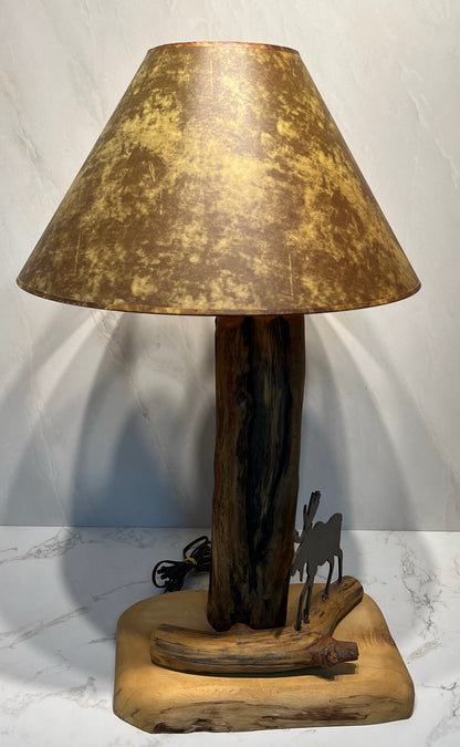 Moose Lamp