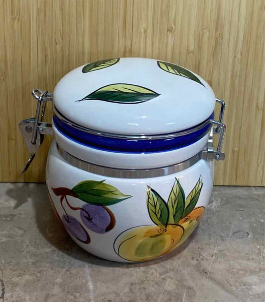 Covered Canister Jar