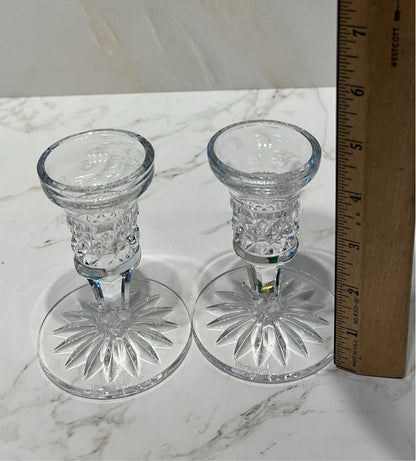Set of 2 waterford Candleholders