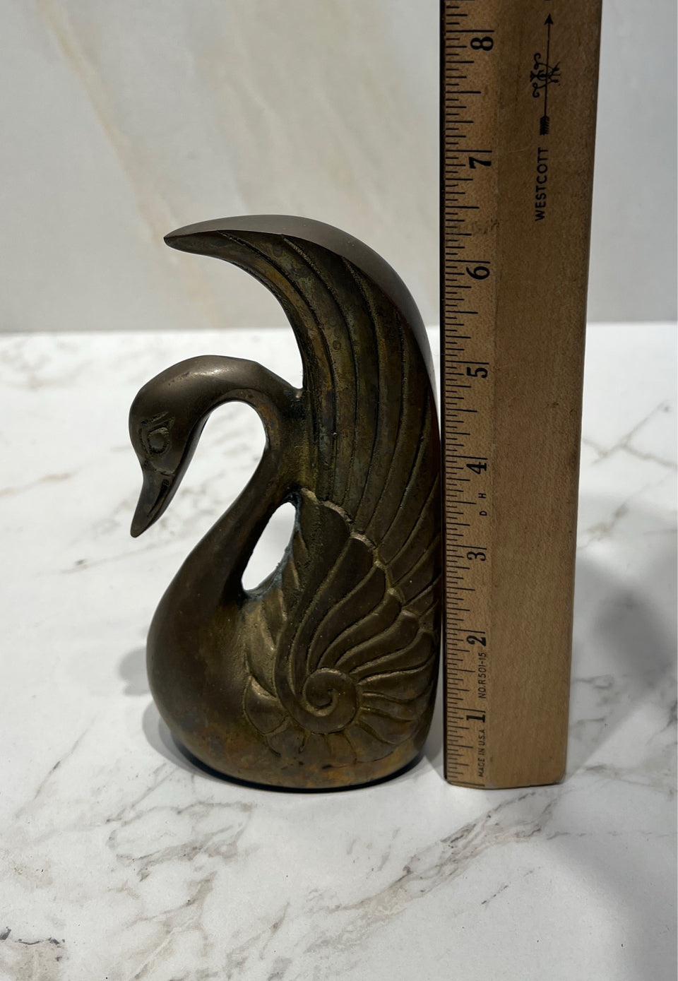 Brass Bookend
