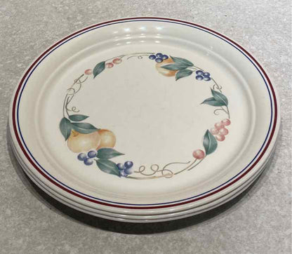 Set of 3 Corelle Dinner Plates
