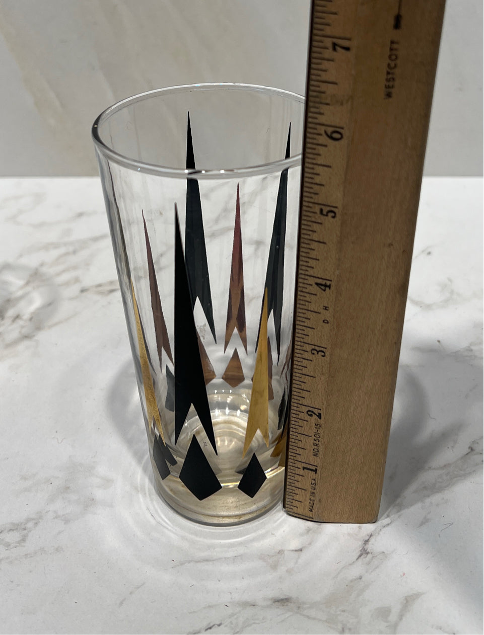 Set of 4 Golden Peaks Glasses