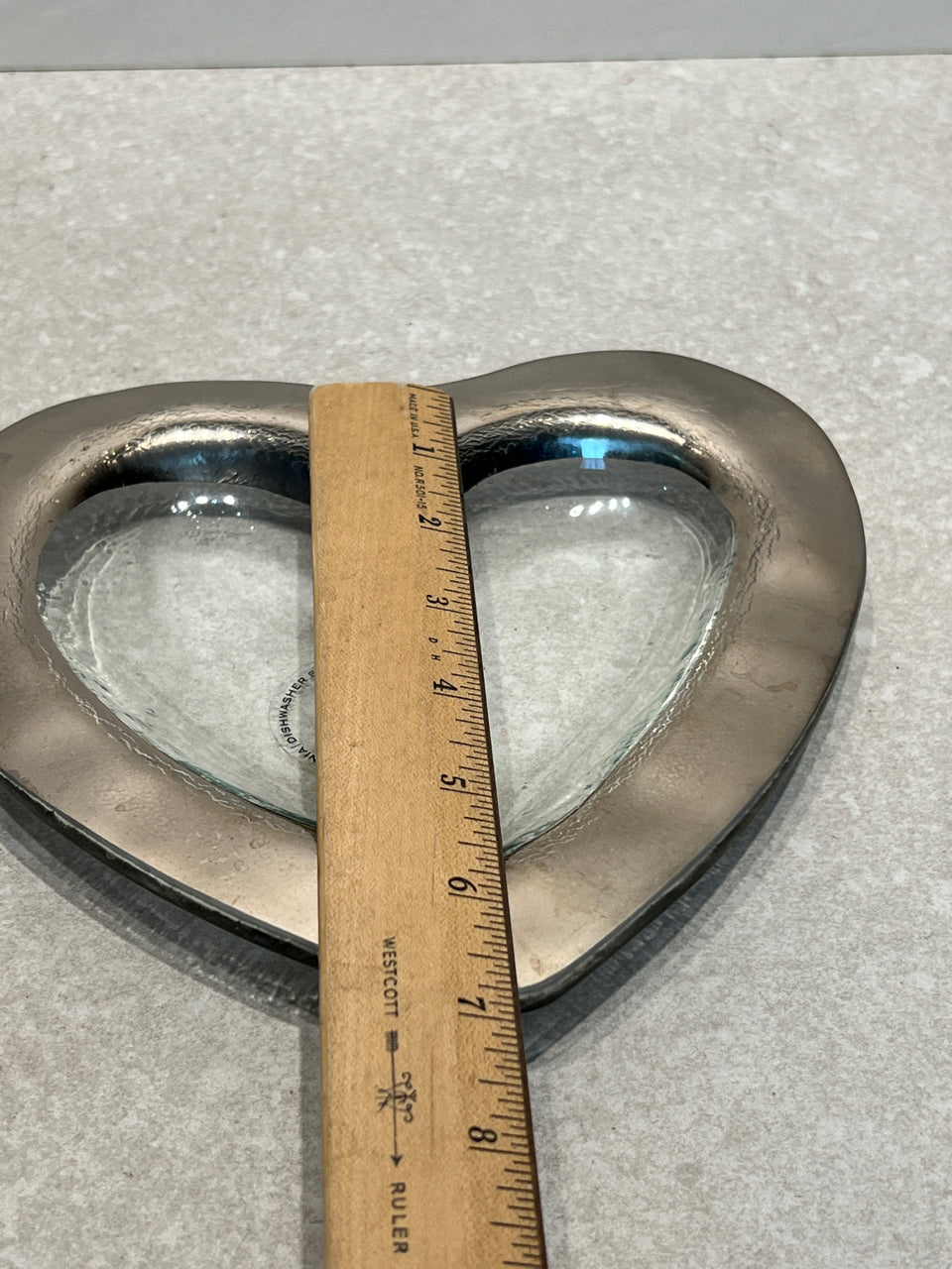 Annieglass Heart Shape Bowl